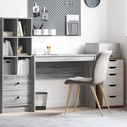  Számítógépasztal Szürke sonoma MDF 100 x 40 x 76 cm Egyszerű