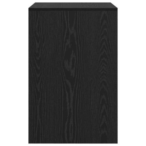  Íróasztal Fekete tölgy Szerelt fa 60 x 50 x 76 cm Íróasztal