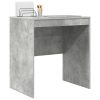  Íróasztal Beton szürke MDF beton hatású 70 x 50 x 76 cm Egyszerű