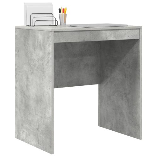  Íróasztal Beton szürke MDF beton hatású 70 x 50 x 76 cm Egyszerű