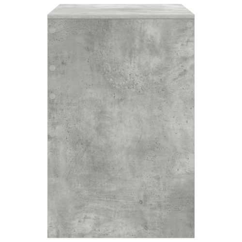  Íróasztal Beton szürke MDF beton hatású 70 x 50 x 76 cm Egyszerű