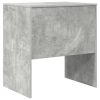  Íróasztal Beton szürke MDF beton hatású 70 x 50 x 76 cm Egyszerű