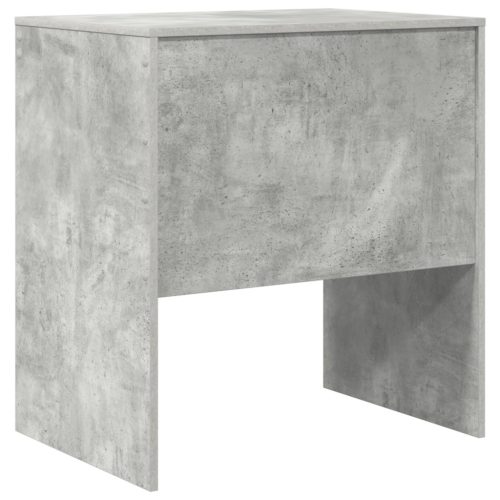  Íróasztal Beton szürke MDF beton hatású 70 x 50 x 76 cm Egyszerű