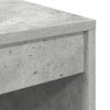  Íróasztal Beton szürke MDF beton hatású 70 x 50 x 76 cm Egyszerű