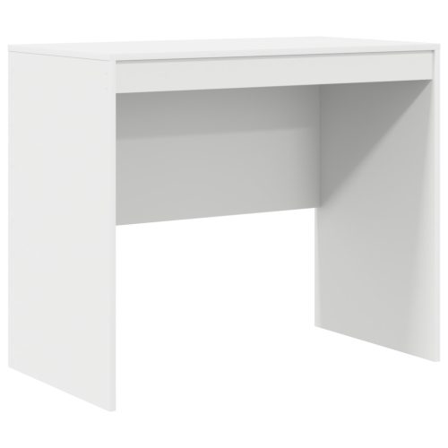  Számítógépasztal Fehér Szerelt fa 90 x 50 x 76 cm Tartós