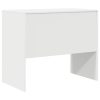  Számítógépasztal Fehér Szerelt fa 90 x 50 x 76 cm Tartós
