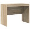  Íróasztal Sonoma tölgy MDF Sonoma tölgy furnérral 100 x 50 x 76 cm