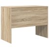  Íróasztal Sonoma tölgy MDF Sonoma tölgy furnérral 100 x 50 x 76 cm