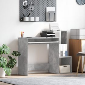  Szürke számítógépasztal Beton szürke