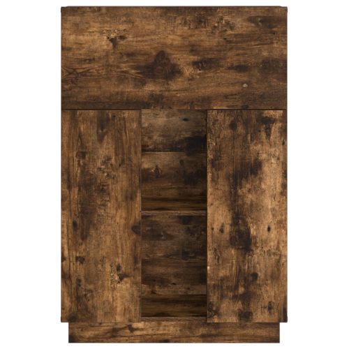  Füstölt Tölgy Íróasztal Füstölt tölgy Szerelt fa Szabványos