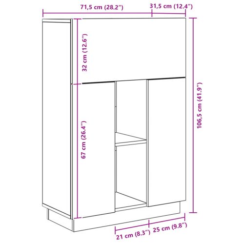  Füstölt Tölgy Íróasztal Füstölt tölgy Szerelt fa Szabványos
