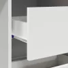  Asztal fiókkal tárolóval Fehér 90 x 37.5 x 75 cm Faanyag