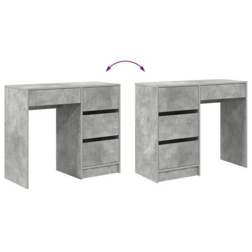  Szürke Íróasztal Beton szürke Beton Standard Tárolás Íróasztal