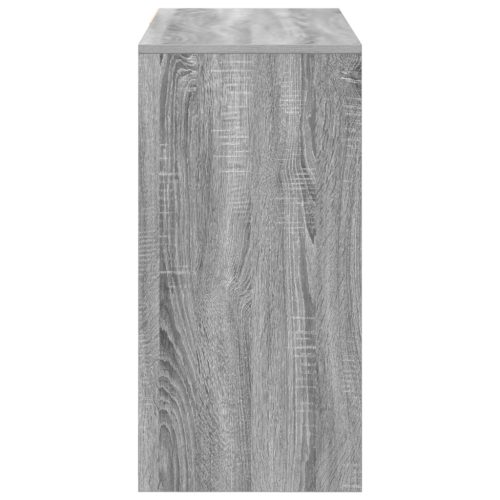  Szürke Íróasztal Szürke Sonoma Mérnöki Fa Közepes Tárolás