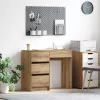  Asztal fiókkal Artisan tölgy 90 x 37.5 x 75 cm Faanyag