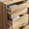  Asztal fiókkal Artisan tölgy 90 x 37.5 x 75 cm Faanyag