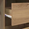  Asztal fiókkal Artisan tölgy 90 x 37.5 x 75 cm Faanyag