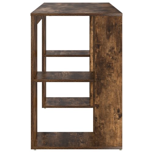  Barna Íróasztal Füstölt tölgy Tömör fa Közepes Íróasztal