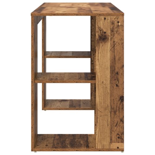  Barna Íróasztal Régi fa Tömör újrahasznosított fa Standard