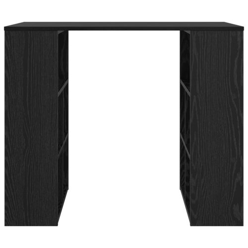  Íróasztal Fekete tölgy Forgácslap Szabvány méret Íróasztal