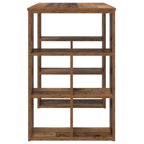  Sarokasztal Régi fa Tömör újrahasznosított fa Közepes Sarokasztal