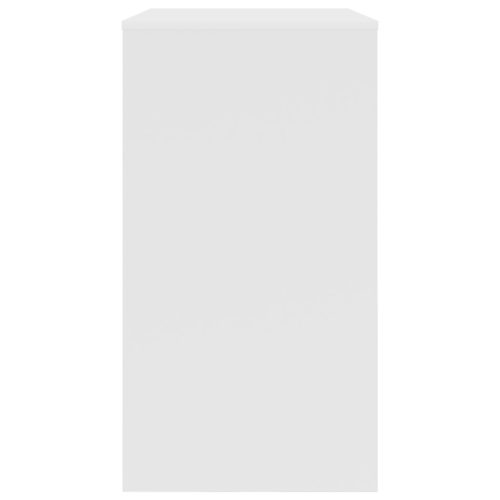  Számítógépasztal Fehér Engineered wood Kompakt Szervezők