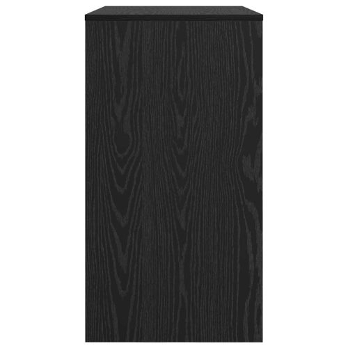  számítógép asztal Fekete tölgy Forgácslap Kompakt Szögletes