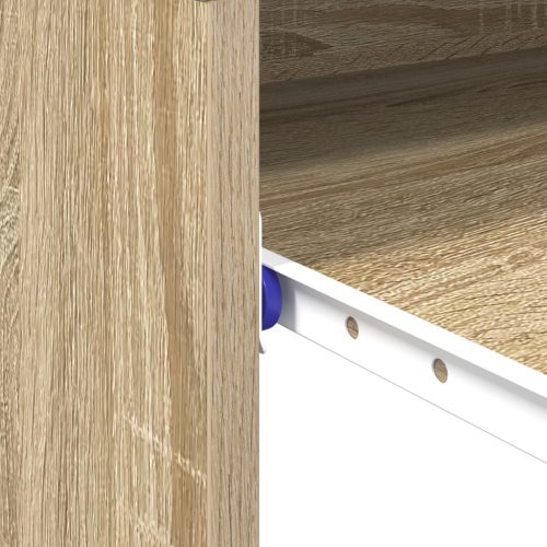  számítógépes asztal Sonoma tölgy Tervezett fa Kompakt