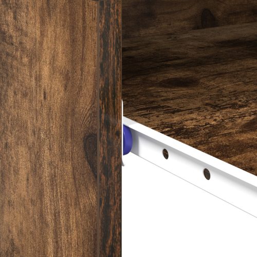  Számítógépasztal Füstölt tölgy Forgácslap Kicsi Egyszerű