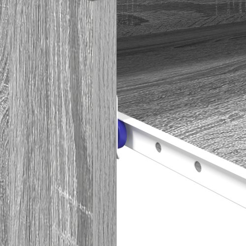  Számítógép Asztal Szürke Sonoma Engineered fa Kompakt Egyszerű