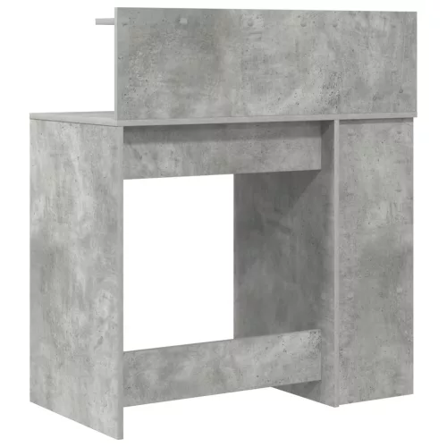  tárolós asztal Beton szürke 90x48x101.5 cm Szerelt fa
