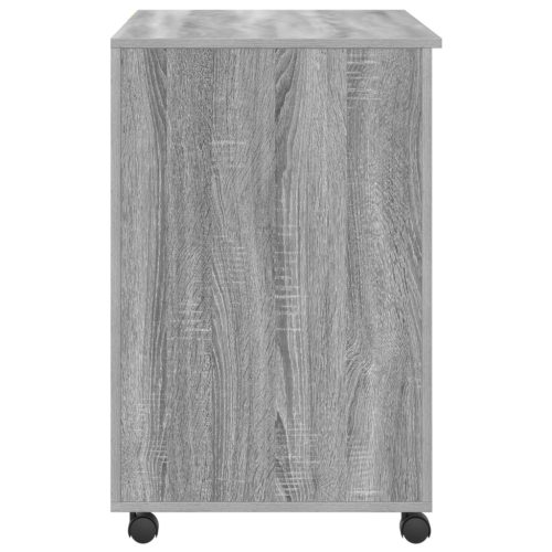  Szürke számítógépasztal Szürke Sonoma Szerelt fa Közepes