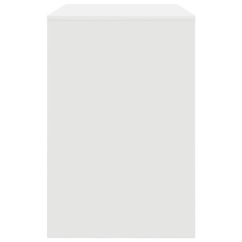  Íróasztal Fehér Szerelt fa Közepes Tárolás Íróasztal