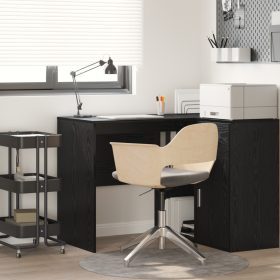    Íróasztal Fekete tölgy Szerelt fa Kompakt Fekete tölgy íróasztal