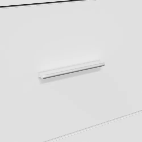  Fehér Tároló Szekrény Fehér MDF Kompakt Tárolás Tároló Szekrény