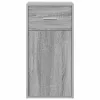  Szürke Sonoma Tárolószekrény Szürke Sonoma Szerelt fa Kicsi