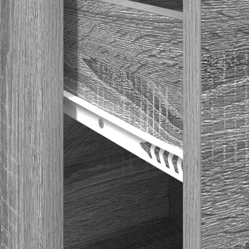  Szürke Sonoma Tárolószekrény Szürke Sonoma Szerelt fa Kicsi