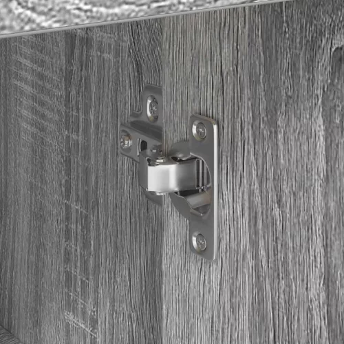  Szürke Sonoma Tárolószekrény Szürke Sonoma Szerelt fa Kicsi