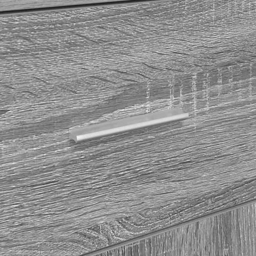  Szürke Sonoma Tárolószekrény Szürke Sonoma Szerelt fa Kicsi