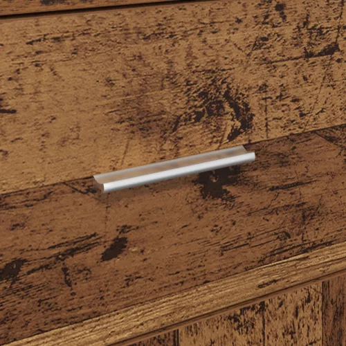  Barna tárolószekrény Régi fa Szerelt fa Közepes Tárolás