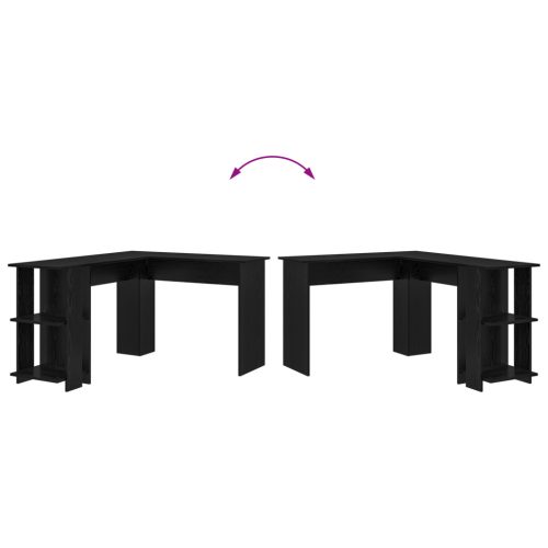  Fekete tölgy sarokasztal Fekete tölgy MDF Közepes Sarokasztal