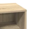  Éjjeli szekrény LED világítással, Sonoma tölgy 50x34,5x50 cm