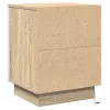  Éjjeli Szekrény LED Fényekkel Sonoma Tölgy 39x34.5x50 cm
