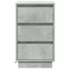  Éjjeliszekrény fiókkal Beton Szürke 39 x 34,5 x 65 cm Faanyag