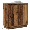  LED szekrény, régi fából, 71x34,5x75 cm, műszaki fa