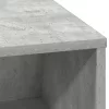  Led világítással ellátott oldalszekrény Beton Szürke 71x34,5x75 cm Műanyag