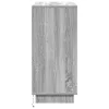  LED-es szekrény Szürke Sonoma 71x34,5x75 cm Mérnöki fa