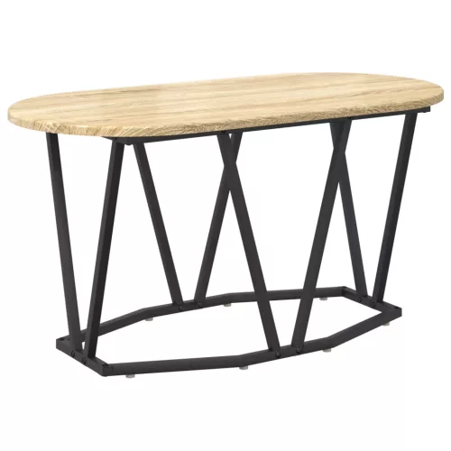  Dohányzóasztal Sonoma tölgy 80x40x40,5 cm Műszaki fa és Fém
