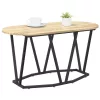  Dohányzóasztal Sonoma tölgy 80x40x40,5 cm Műszaki fa és Fém