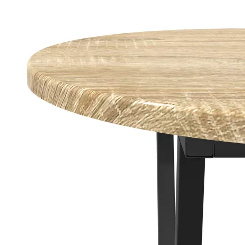  Dohányzóasztal Sonoma tölgy 80x40x40,5 cm Műszaki fa és Fém